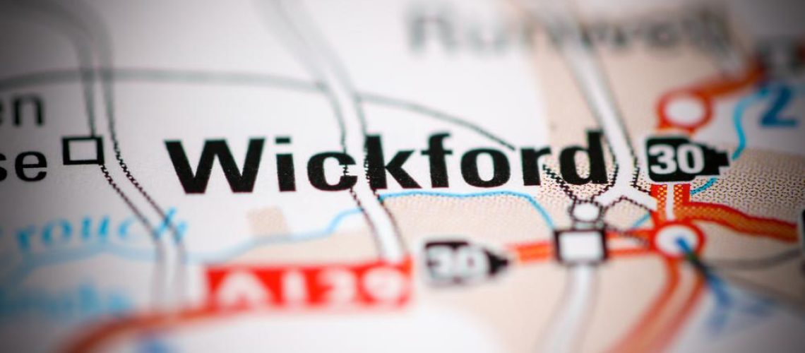 wickford.,united,kingdom,on,a,geography,map